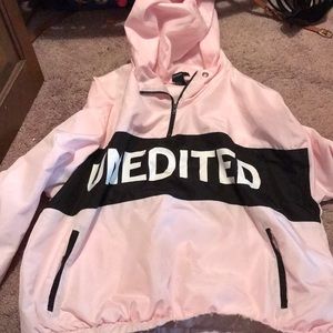 Pink windbreaker